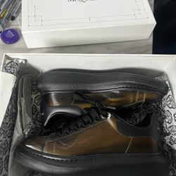 Alexander Mcqueen Fools Gold/Black