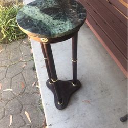 Small Green Marble Table