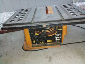 PowerTech 10" Bench Table Saw