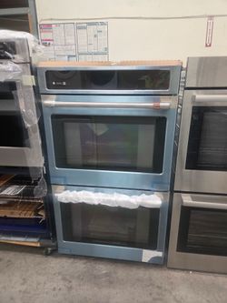 Cafe
30 in. Smart Double Electric Wall Oven with Convection Self-Cleaning in Stainless Steel