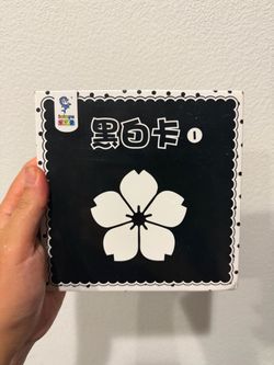 Black and White card