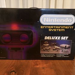 WORKING Nintendo NES (1985) Deluxe Set with ROB