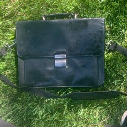 Brief Bag With Strap And Lock