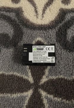 Cannon Camera Battery