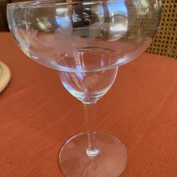 Princess House Crystal Margarita Glasses