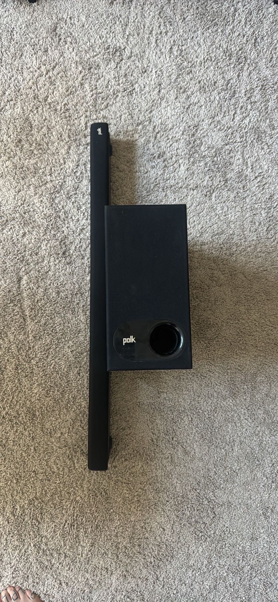 Polk Audio Sound Bar and Sub