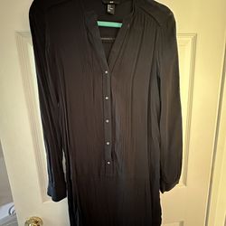 Black Long Blouse/Dress Blouse Women’s Size 4 New