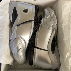 AIR JORDAN 14 RETRO LOW 'Metallic Silver'