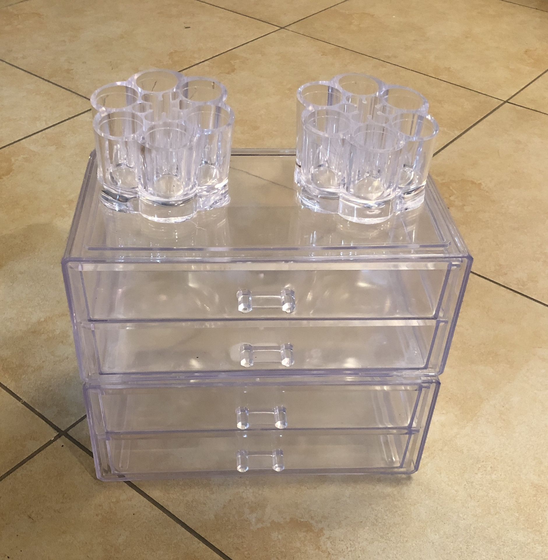 4 Drawer Makeup Art Organizer