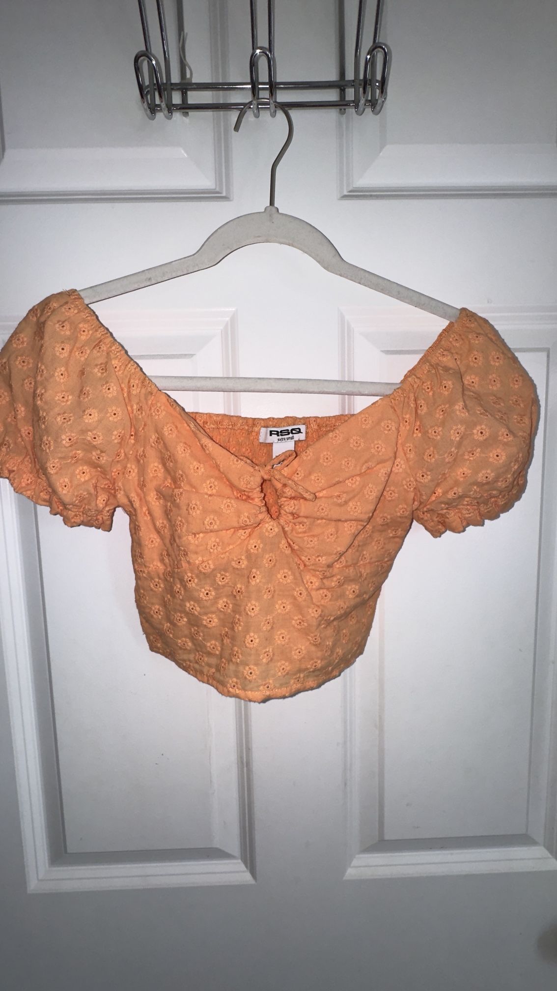 Orange Crop Top Size XS 🧡