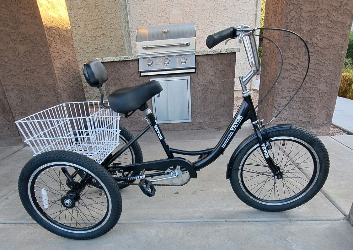 Vevor Adult Tricycle Bike 20' Tires *BRAND NEW*