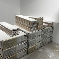 WOW White Stone Tile  3”x12” $40 Per Box OBO