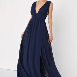 Navy Blue Lulu’s Dress - size 12