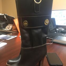 Coach brown boots size 5.5