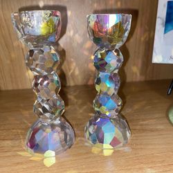 Crystal Candle Holders