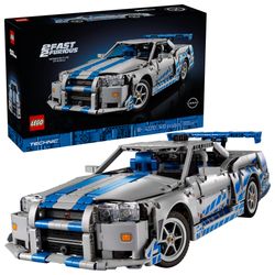 R34 Skyline Lego Fully built