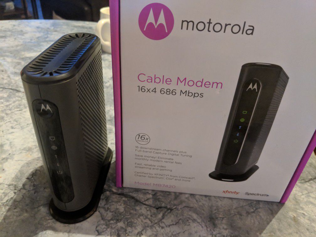 Motorola MB7420 Cable Modem $10/month