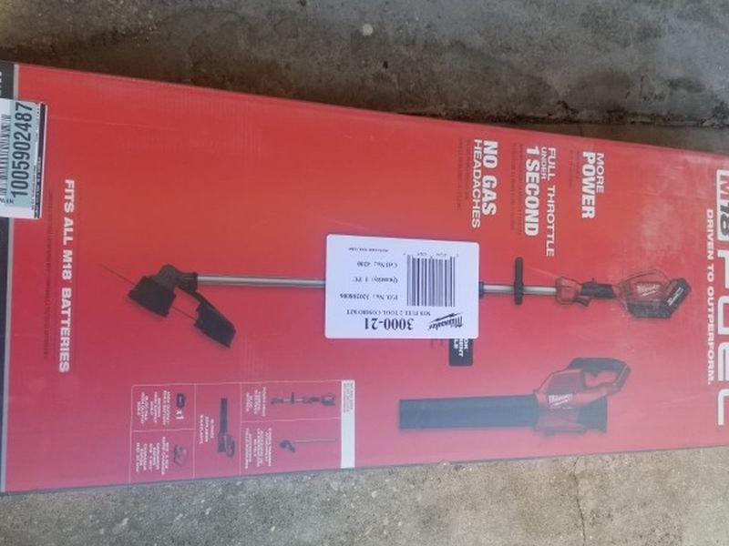 Milwaukee M18 Fuel Weed Eater And Blower Combo Kit