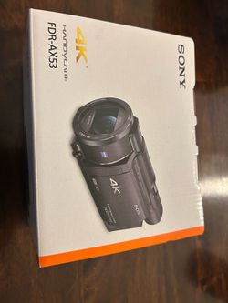 Brand New - All Still In Boxes (SONY) 4K HandyCam with All Attachments