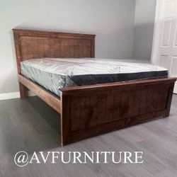 Queen Bed and Mattress