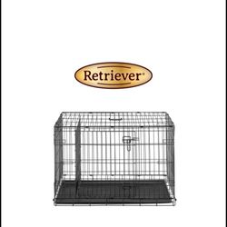 Retriever 2-Door Metal Wire Pet Crate