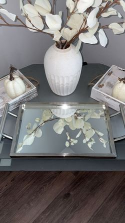 Silver tray