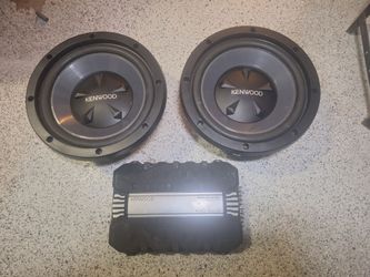 New subwoofer and amplifier