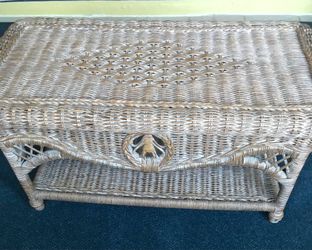 Wicker Coffee Table