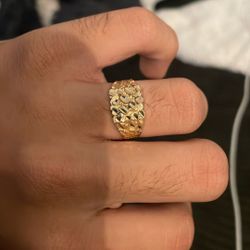 Gold Nugget Ring