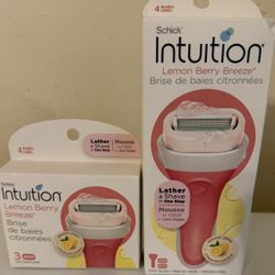 Schick Intuition Razor And Refill 