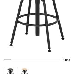 Set Of 3 IKEA Kullaberg Adjustable Stools! 