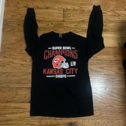2020 NFL Super Bowl LIV Champions Kansas City Chiefs Long Sleeve!