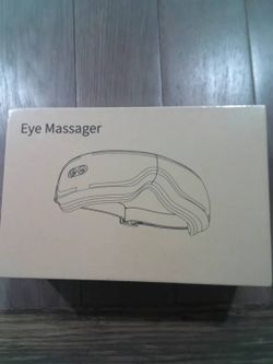 RENPHO Eyeris 1 Eye Massager with Heat, Heated Eye Mask with Bluetooth Music for Migraine, Face Massager to Relax, Eye Care Device for Eye Strain, Eye