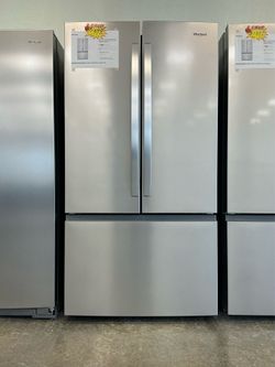 Whirlpool 36 inch wide 31 cu. ft. Standard Depth French Door Refrigerator w/Ice Maker