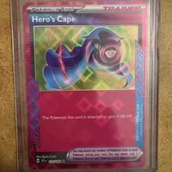 Hero's Cape 152/162 Temporal Forces Ace Spec Rare Holo Card