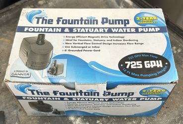 Danner Manufacturing, Inc. Fountain/Statuary Water Pump, 725 GPH