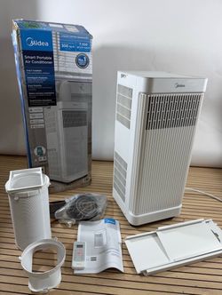 Midea 10,000 BTU Smart Portable Air Conditioner Wi-Fi Enabled