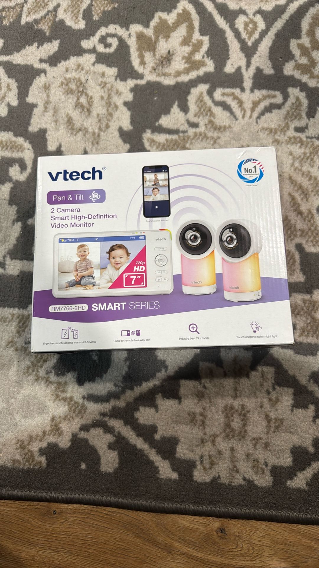 2 Camera Smart High Definition Video Monitor