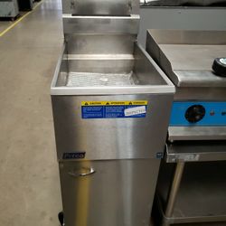 Used Pitco 40 Lb Fryer Natural Gas 