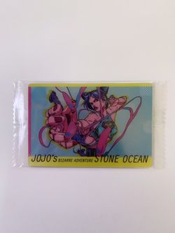 Jojo’s Bizarre Adventure Jolyne Cujoh Wafer Card Part 6