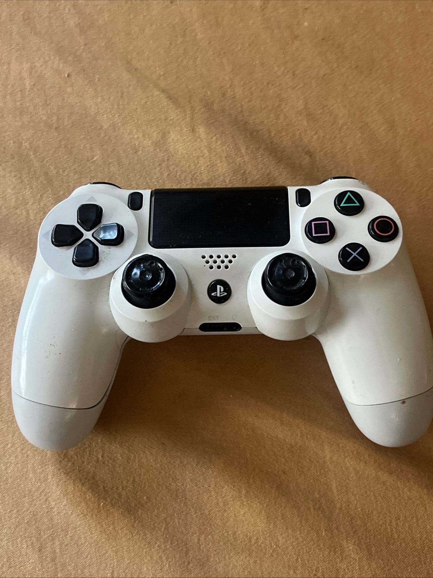 Sony PlayStation 4 PS4 DualShock 4 Wireless Controller White CUH-ZCT2U Tested