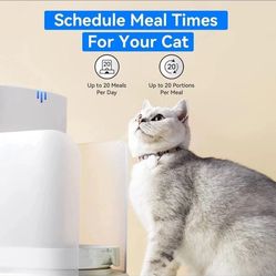 I CATLINK Automatic Cat Feeder, Health Report for Cats, 3.5L Capacity App contro