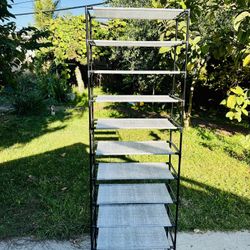 10 Tier Shoes Clothing Rack Shelves Organizer Lightweight New condition