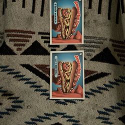 Garbage Pail Kids 185A 185B Trading Card Sticker