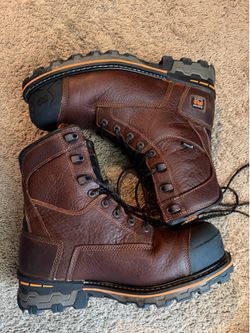 Size 12M timberland boondock comp toe work boots