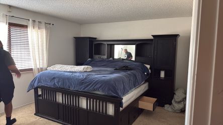 Bed set king mattress