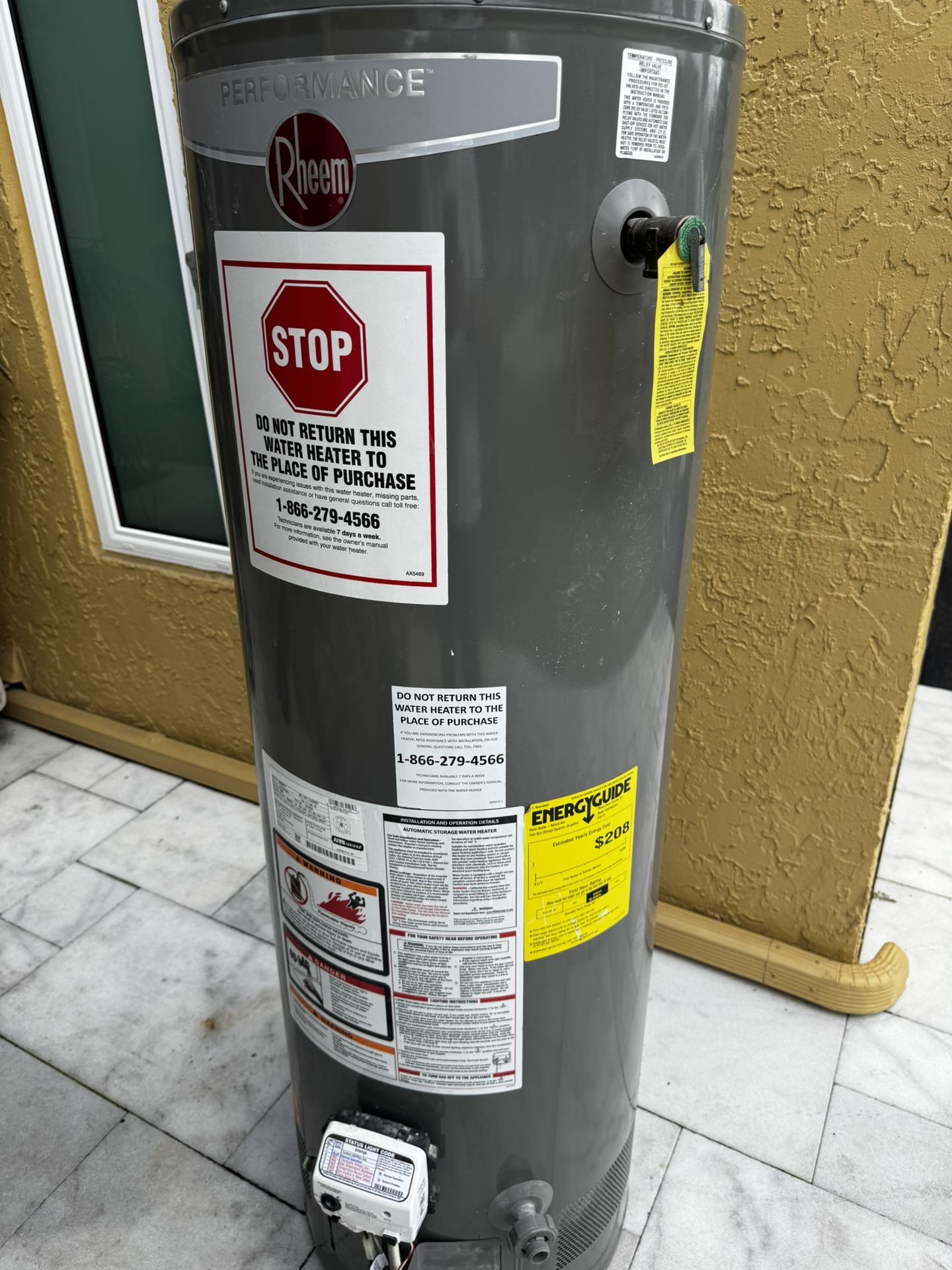 Natural Gas Water Heater