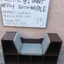Kids Bookcase With Seat