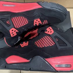 Jordan 4 Retro Red Thunder(2022)(GS) 7Y
