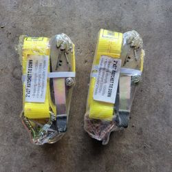 2 "x 27' Ratchet Tie Downs